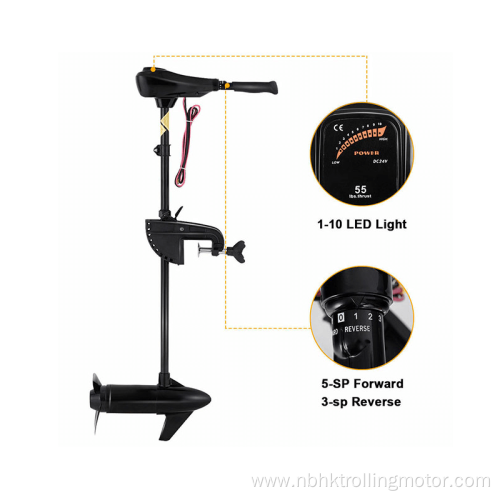 Various Good Quality Transom Mount Electric Trolling Motor